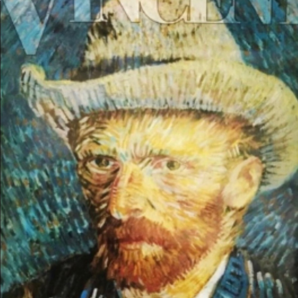 NWT Poster, Van Gogh “Self-Portrait with Grey Felt Hat,” 1887.